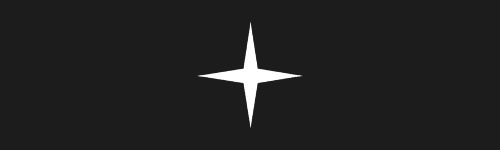 Star 6 brush stroke preview from Gleaming Sparkles for Procreate