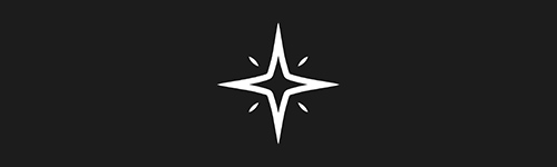 Star 11 brush stroke preview from Gleaming Sparkles for Procreate
