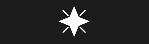 Star 27 brush stroke preview from Gleaming Sparkles for Procreate