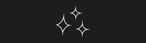 Star 33 brush stroke preview from Gleaming Sparkles for Procreate