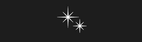 Star 36 brush stroke preview from Gleaming Sparkles for Procreate