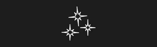Star 42 brush stroke preview from Gleaming Sparkles for Procreate