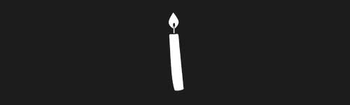 Candle 1 brush stroke preview from Halloween Elements for Procreate
