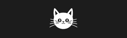 Cat 1 brush stroke preview from Halloween Elements for Procreate