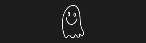 Ghost 2 brush stroke preview from Halloween Elements for Procreate