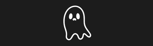 Ghost 4 brush stroke preview from Halloween Elements for Procreate