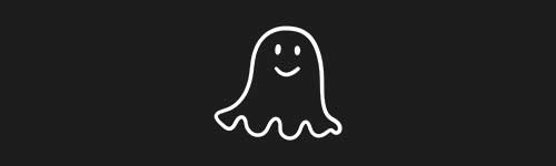 Ghost 6 brush stroke preview from Halloween Elements for Procreate