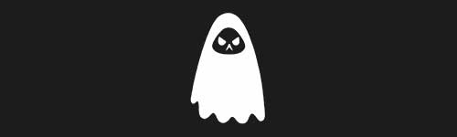 Ghost 7 brush stroke preview from Halloween Elements for Procreate