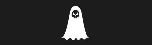 Ghost 9 brush stroke preview from Halloween Elements for Procreate