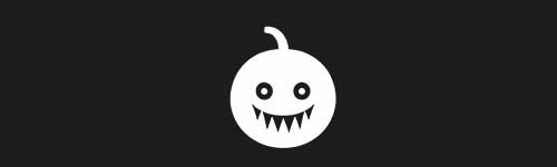 Monster 2 brush stroke preview from Halloween Elements for Procreate