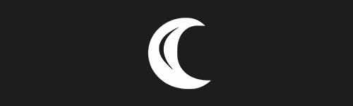 Moon 4 brush stroke preview from Halloween Elements for Procreate