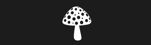 Mushroom 2 brush stroke preview from Halloween Elements for Procreate