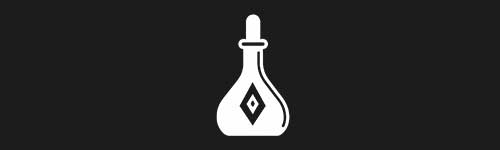 Potion 3 brush stroke preview from Halloween Elements for Procreate