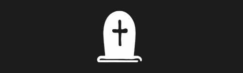 Tomb 1 brush stroke preview from Halloween Elements for Procreate