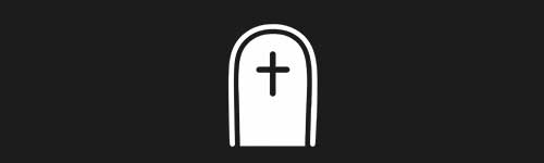 Tomb 3 brush stroke preview from Halloween Elements for Procreate