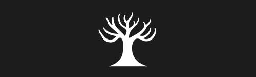 Tree brush stroke preview from Halloween Elements for Procreate