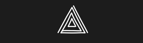 Triangle 3 brush stroke preview from Halloween Elements for Procreate