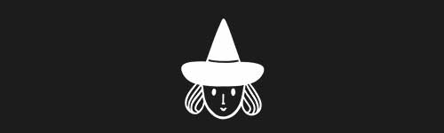 Witch 2 brush stroke preview from Halloween Elements for Procreate