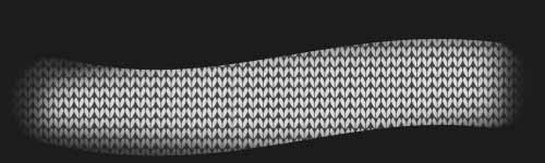 Soft Knit brush stroke preview from Knitting Textures for Procreate