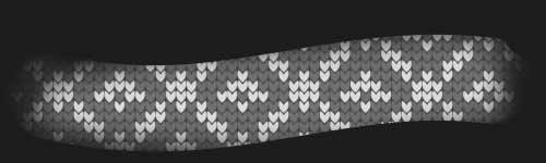 Patterned Diamonds brush stroke preview from Knitting Textures for Procreate