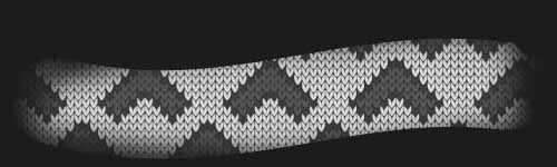 Triangle Knit brush stroke preview from Knitting Textures for Procreate