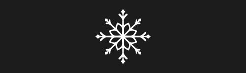 Frost Crystal brush stroke preview from Christmas Magic for Procreate