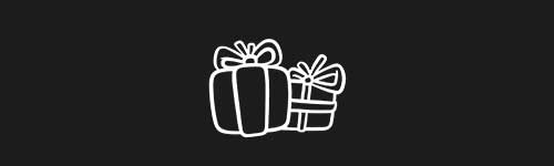Gift Boxes brush stroke preview from Christmas Magic for Procreate