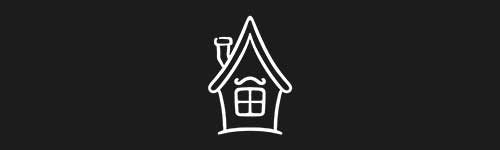 Holiday House brush stroke preview from Christmas Magic for Procreate