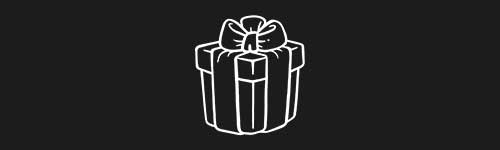 Present Pack brush stroke preview from Christmas Magic for Procreate