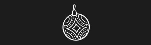 Ornament Shine brush stroke preview from Christmas Magic for Procreate