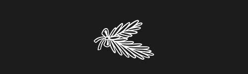 Tied Branches brush stroke preview from Christmas Magic for Procreate