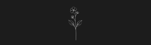 Forget Me Not brush stroke preview from Flower Stamps Vol.1 for Procreate