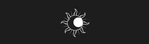 Moonlit Sun brush stroke preview from Tattoo Art for Procreate