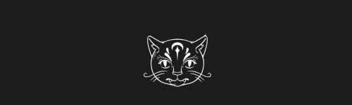 Ink Cat brush stroke preview from Tattoo Art for Procreate