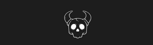Ram Skull brush stroke preview from Tattoo Art for Procreate