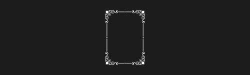 Frame 3 brush stroke preview from Decor Frames for Procreate