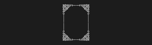 Frame 7 brush stroke preview from Decor Frames for Procreate