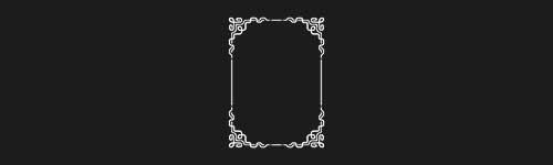 Frame 12 brush stroke preview from Decor Frames for Procreate