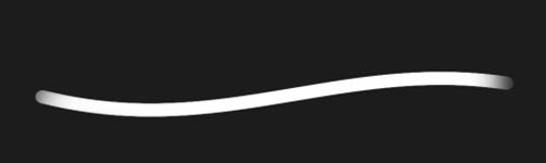 Outline Pen brush stroke preview from Artistic Touch for Procreate