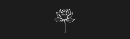 Lotus brush stroke preview from Flower Stamps Vol.1 for Procreate