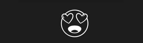 Loving Gaze brush stroke preview from Valentine Vibes for Procreate