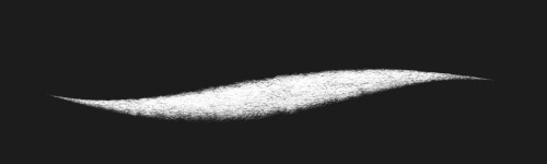 Chalky Poetry brush stroke preview from Chalk Charm for Procreate