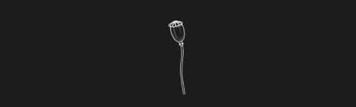 Poppy Bud brush stroke preview from Flower Stamps Vol.1 for Procreate