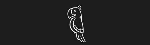 Parrot Talk brush stroke preview from Jolly Animals for Procreate