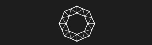 Octagon Spark brush stroke preview from Crystal Gems for Procreate