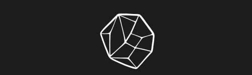 Crystal Edge brush stroke preview from Crystal Gems for Procreate