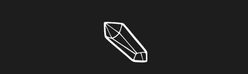 Raw Gemstone brush stroke preview from Crystal Gems for Procreate