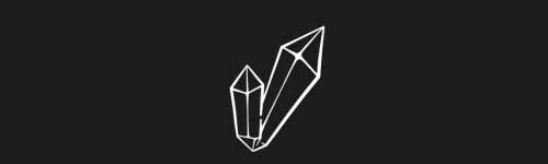 Quartz Glow brush stroke preview from Crystal Gems for Procreate