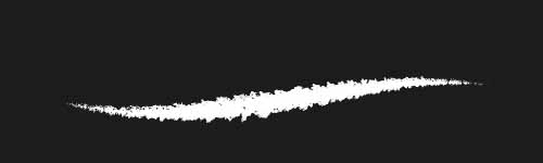 Bold Dust brush stroke preview from Ink Essence for Procreate