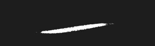 Faded Script brush stroke preview from Ink Essence for Procreate